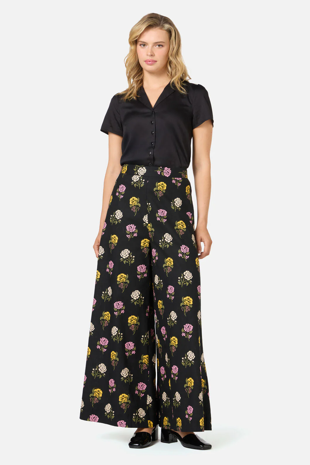 Astrid Rose Wide Leg Pant - Image 3