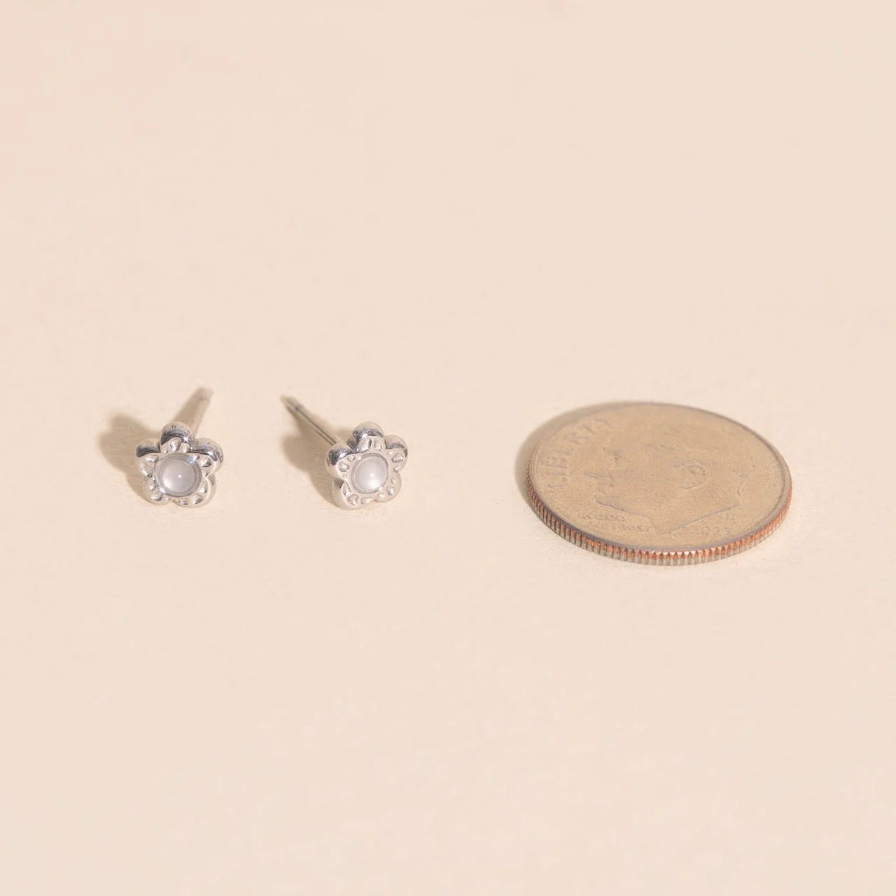 Autumn Bloom Mini Stud Earrings - Image 9