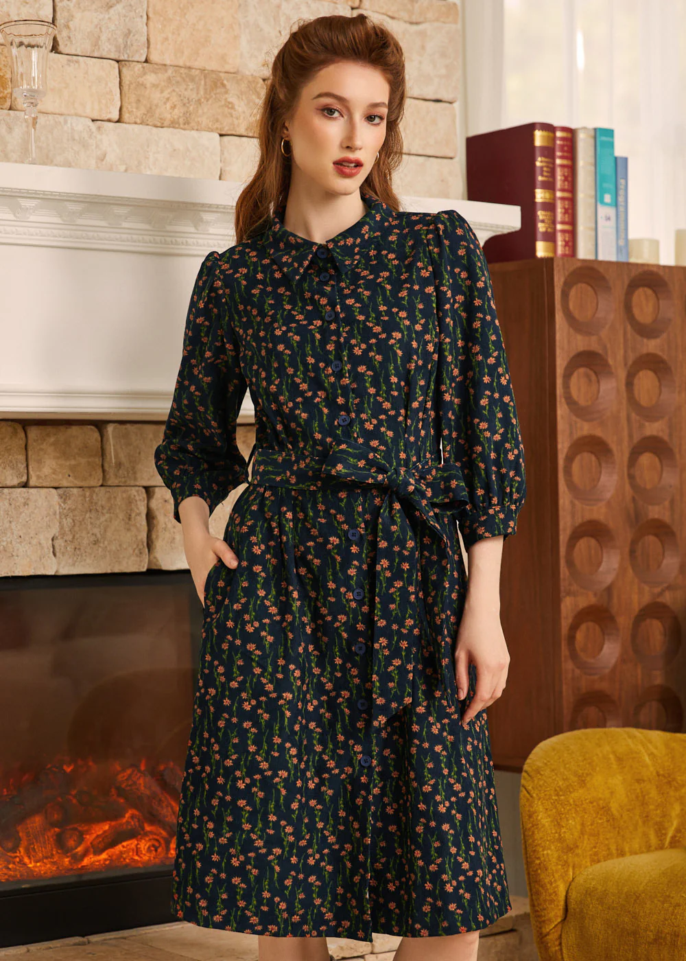Pocketful of Possibility Shirt Dress - Image 3