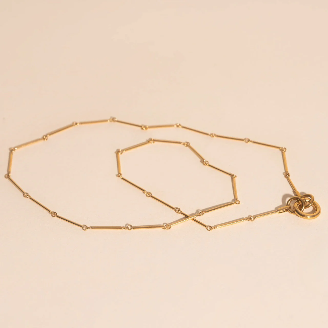 Bar Link Chain Necklace - Image 3