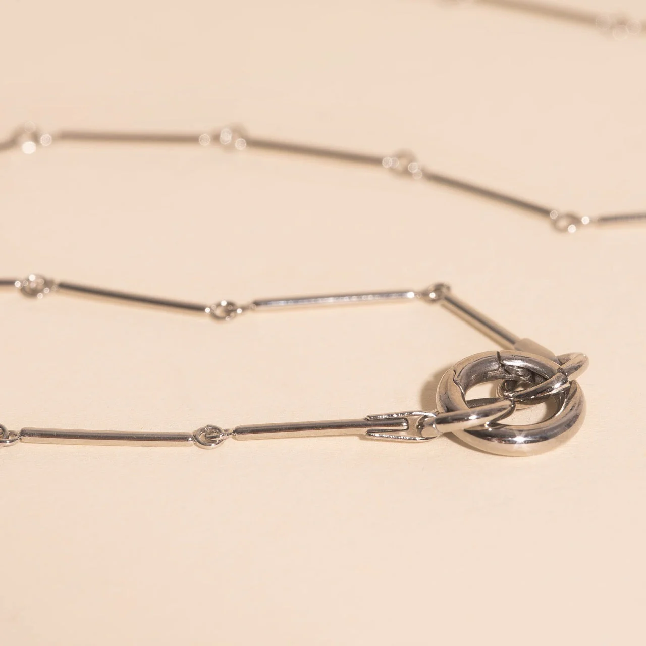 Bar Link Chain Necklace - Image 6