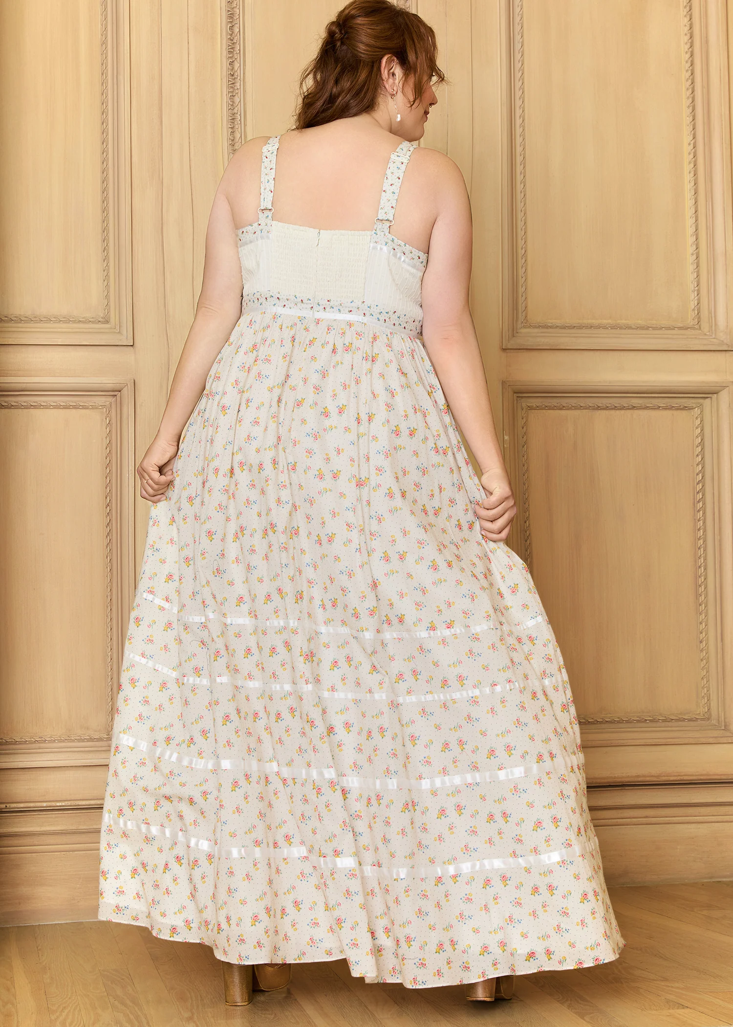 GUNNE SAX for ModCloth Reyna Lace-Up Maxi Dress - Image 5