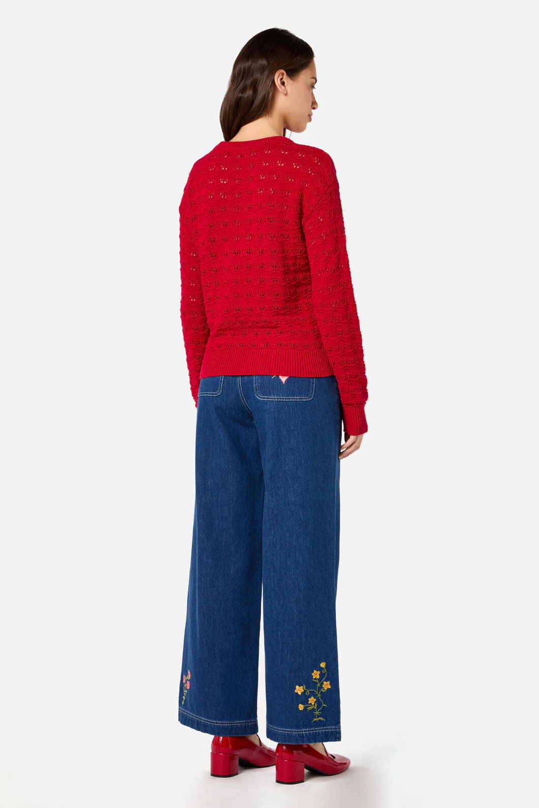 Bea Lacey Knit Sweater - Image 10
