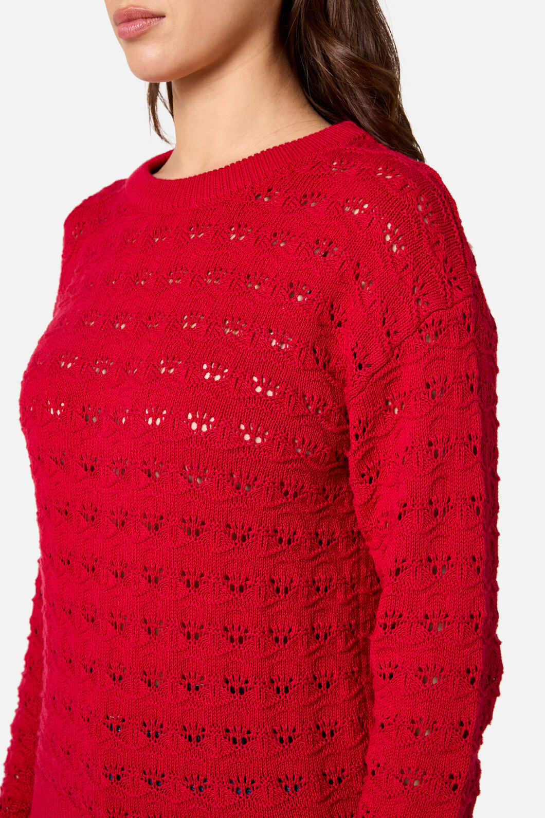 Bea Lacey Knit Sweater - Image 11
