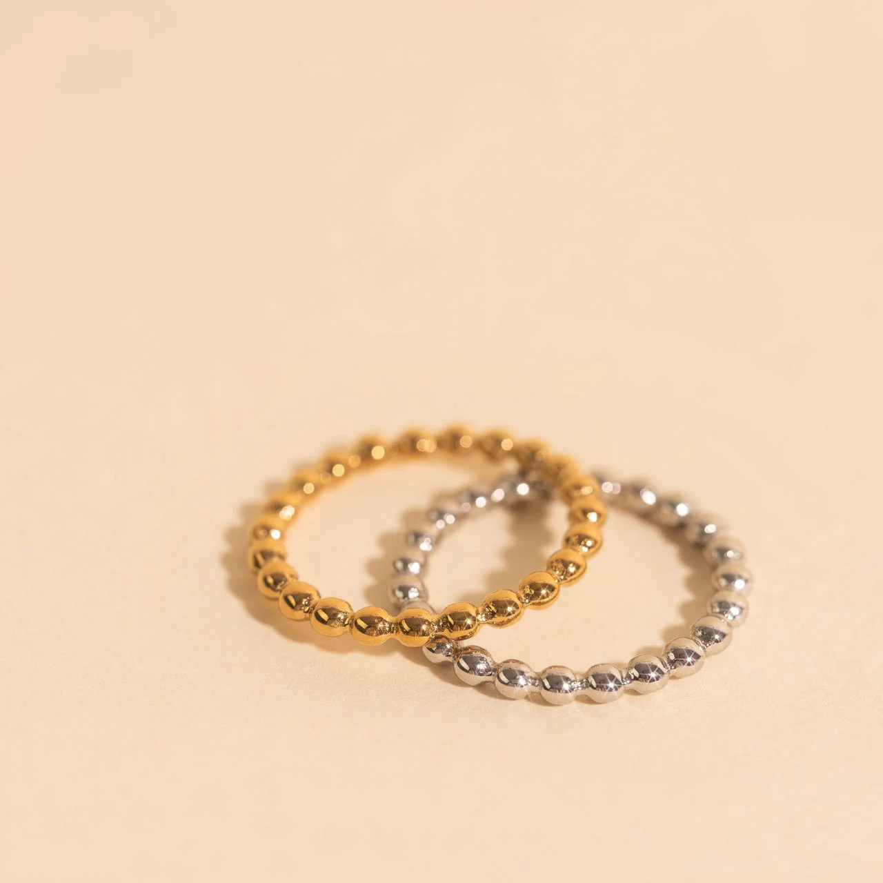Beaded Circle Necklace Extender Charm - Image 4