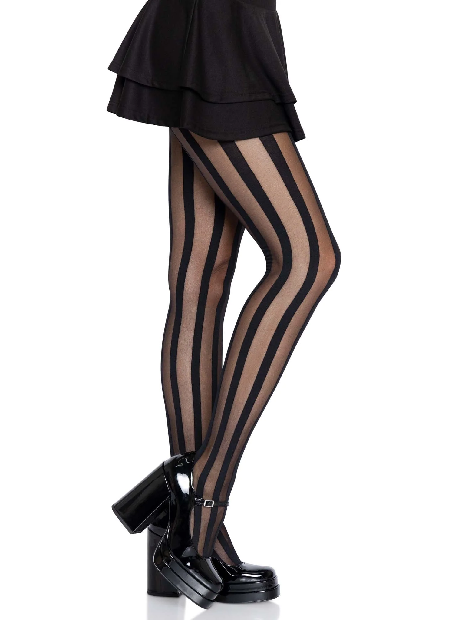 Beck Vertical Striped Tights - Image 3