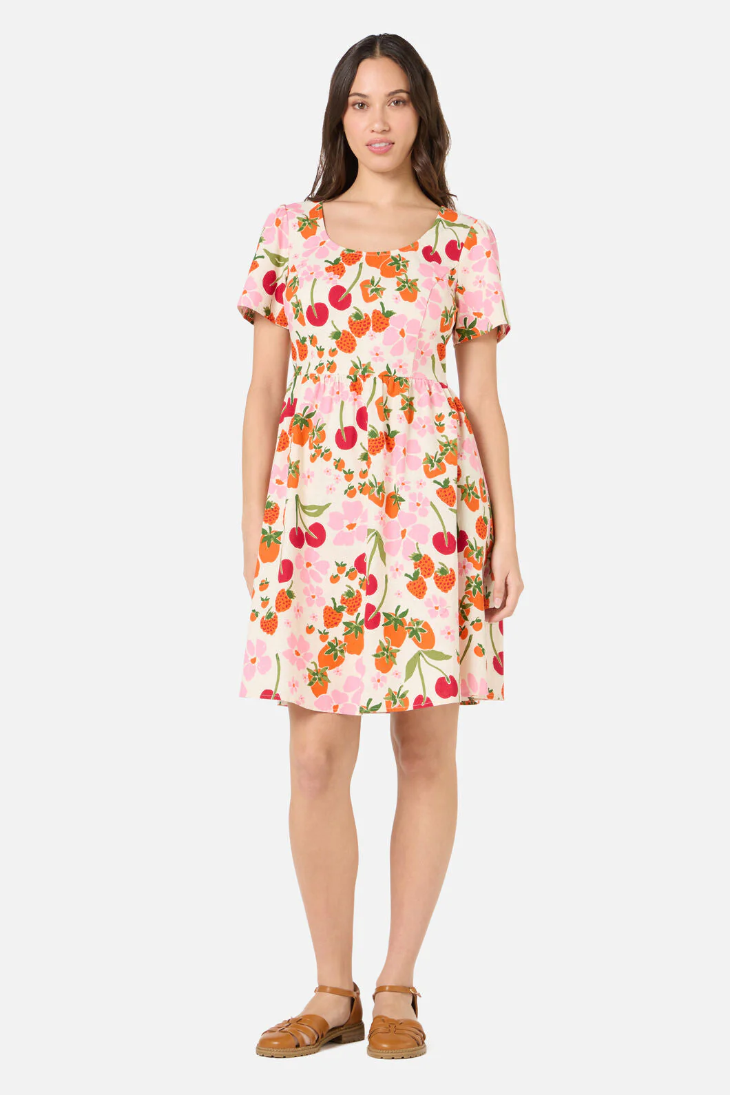 Berries N Cream Mini Dress - Image 5