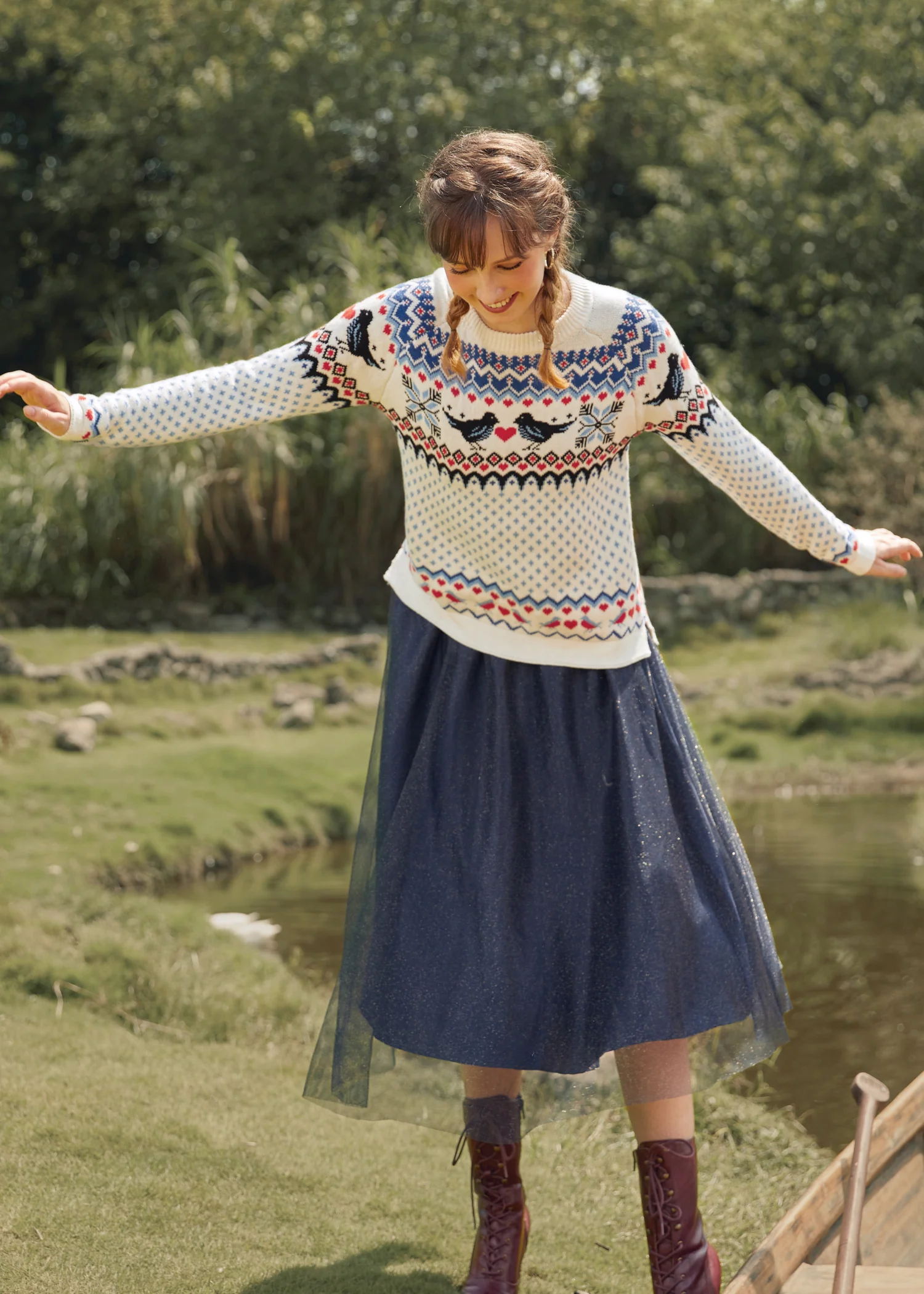 Golden Days Raglan Sweater - Image 5
