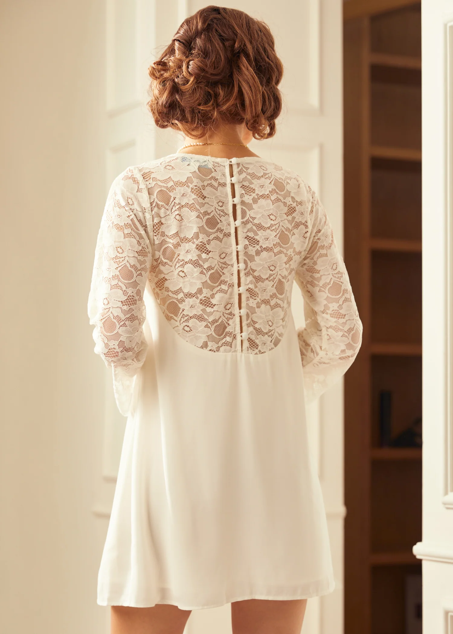 Blushing With Bliss Shift Dress (Final Sale) - Image 5