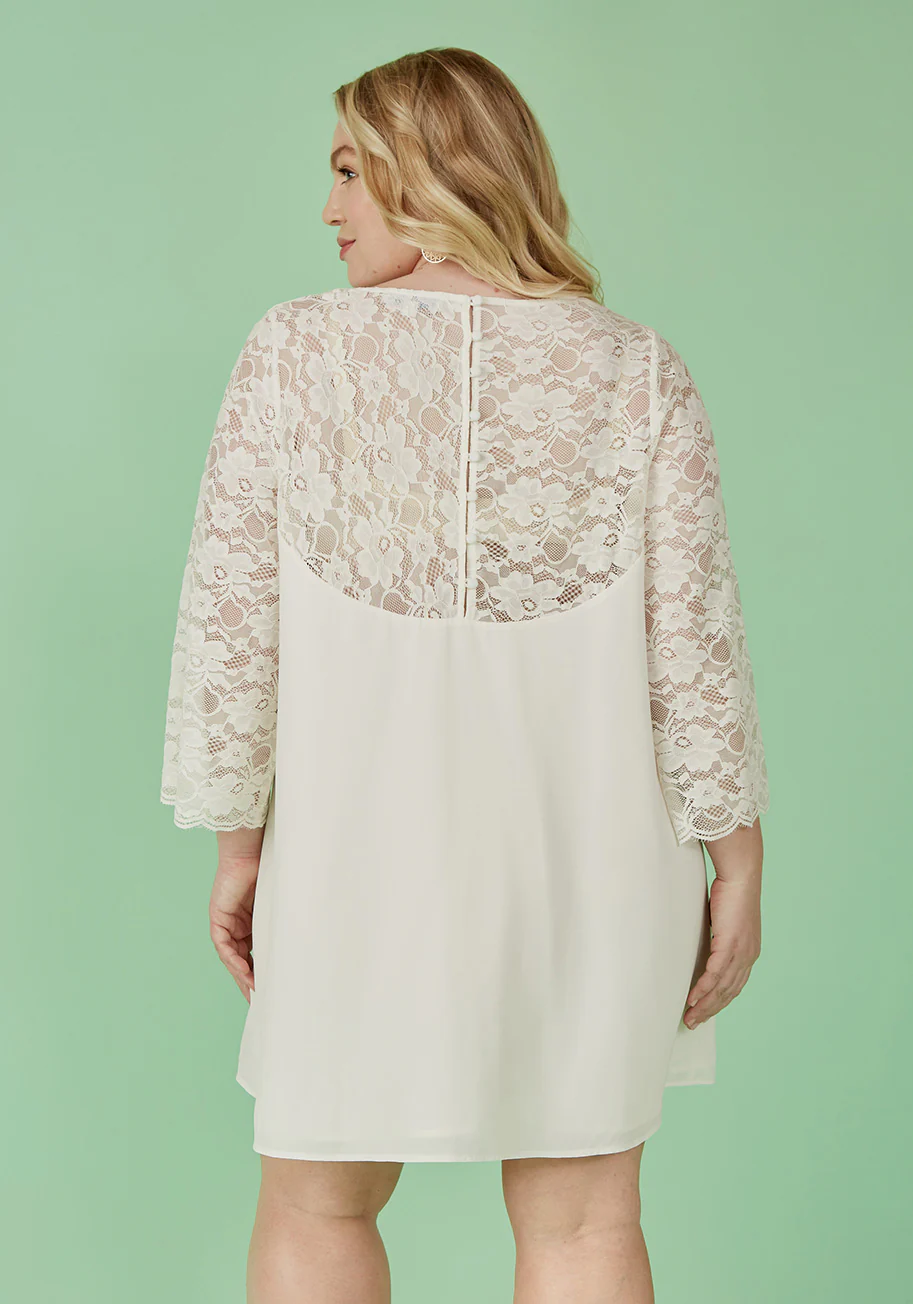 Blushing With Bliss Shift Dress (Final Sale) - Image 7