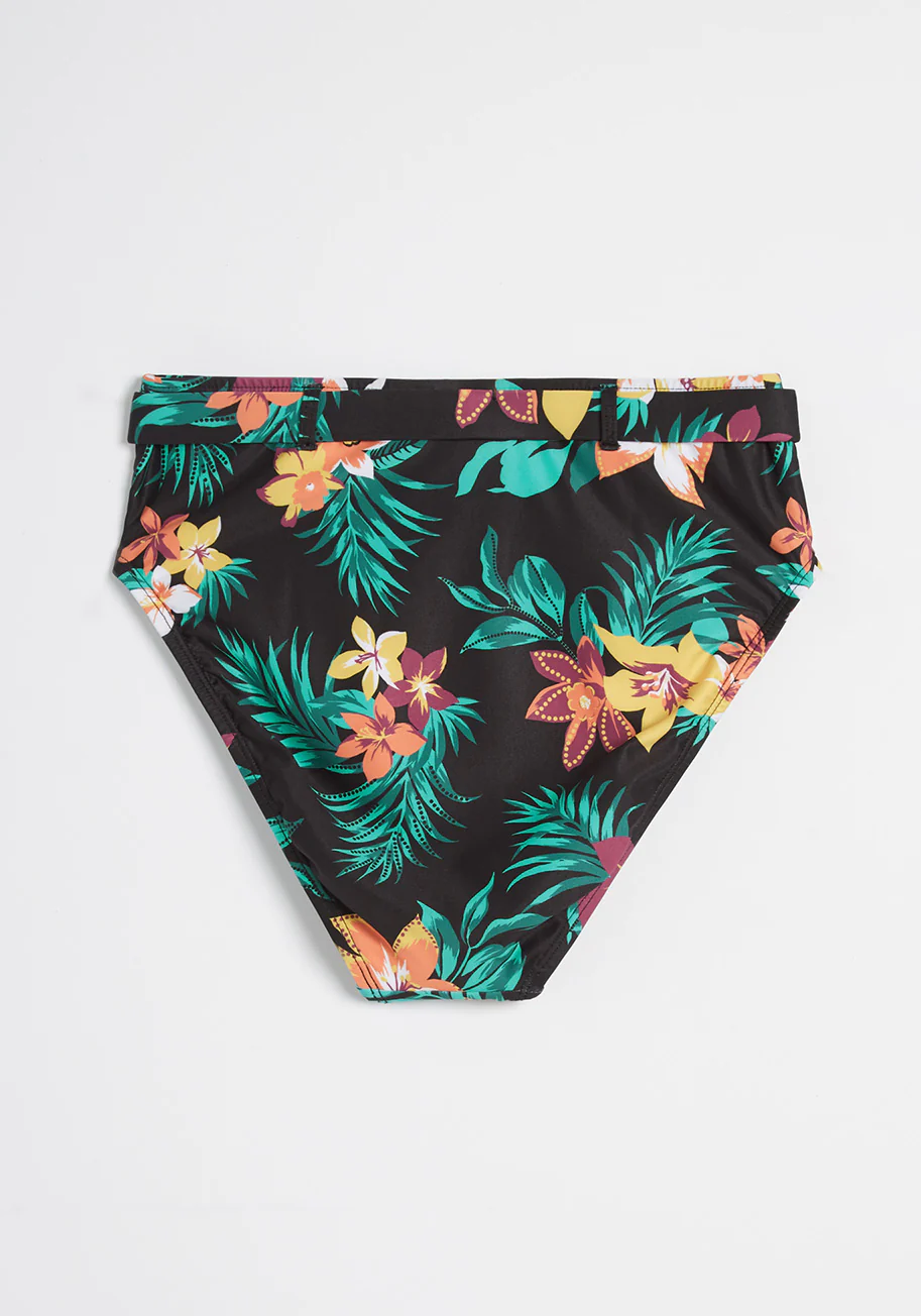 Boardwalk Bliss High-Waisted Bikini Bottom (Final Sale) - Image 4