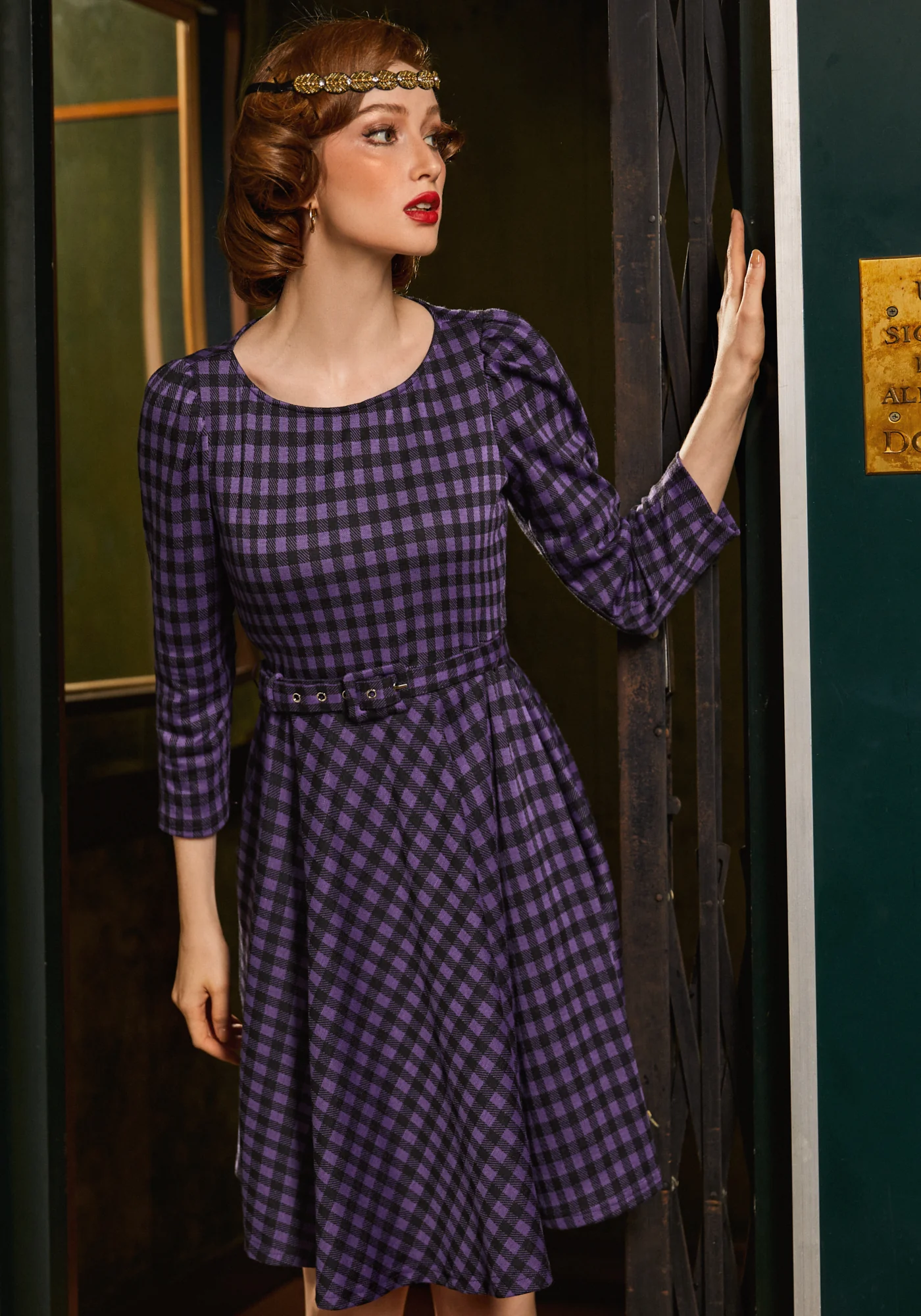 Check, Please! Fit & Flare Dress - Image 2