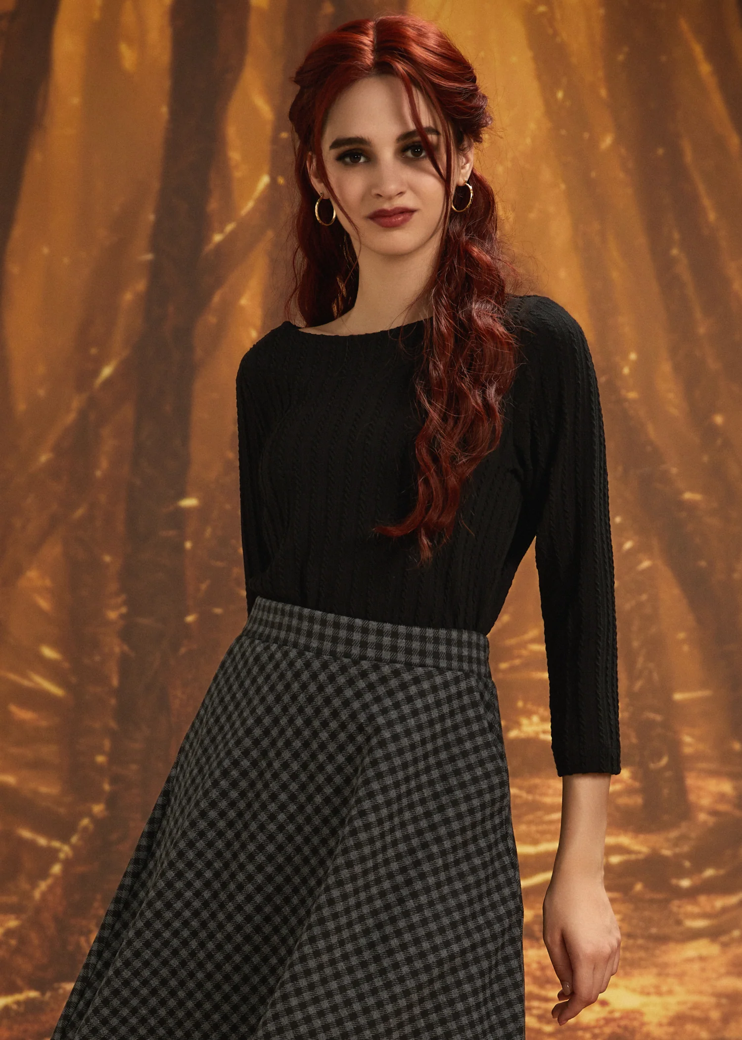 A Crisp Autumn Breeze Boatneck Top - Image 5