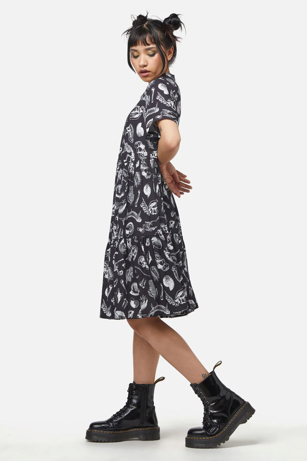 Body Fossils Printed Dress - Image 3