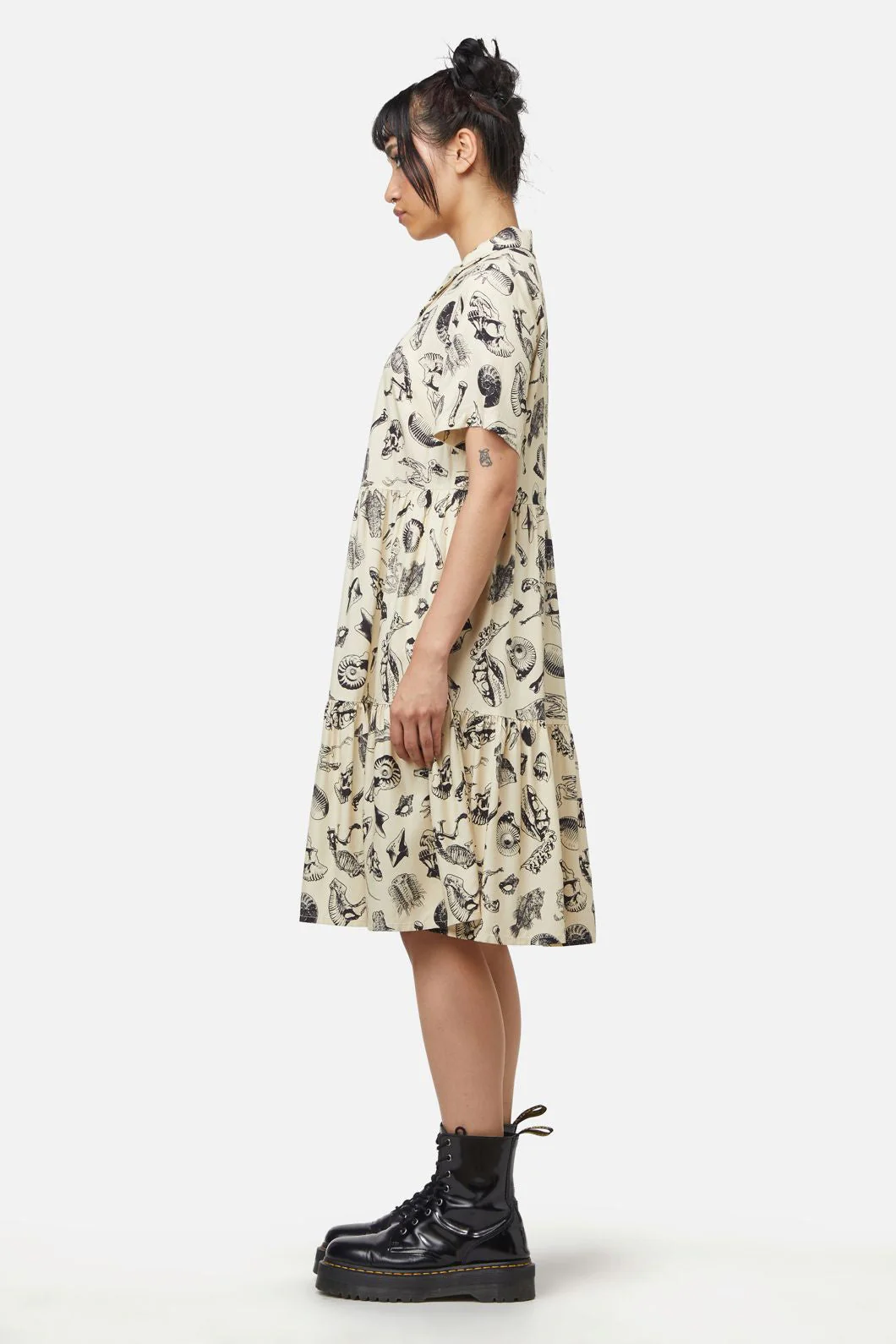 Body Fossils Printed Dress - Image 8
