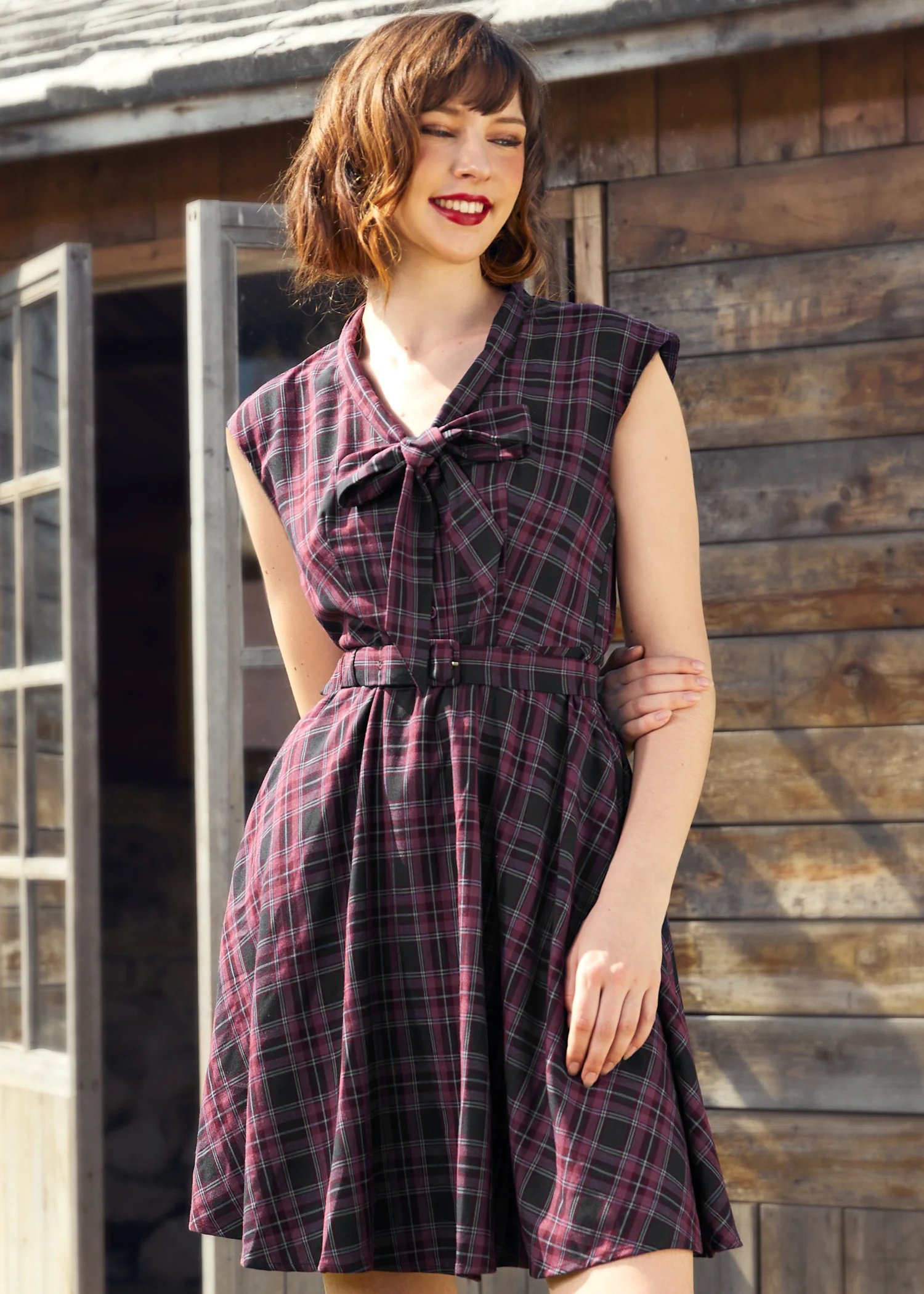 Checkmate Charm Dress - Image 6