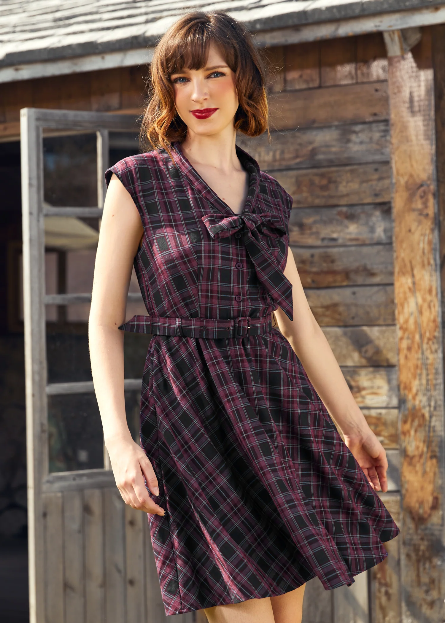 Checkmate Charm Dress - Image 8