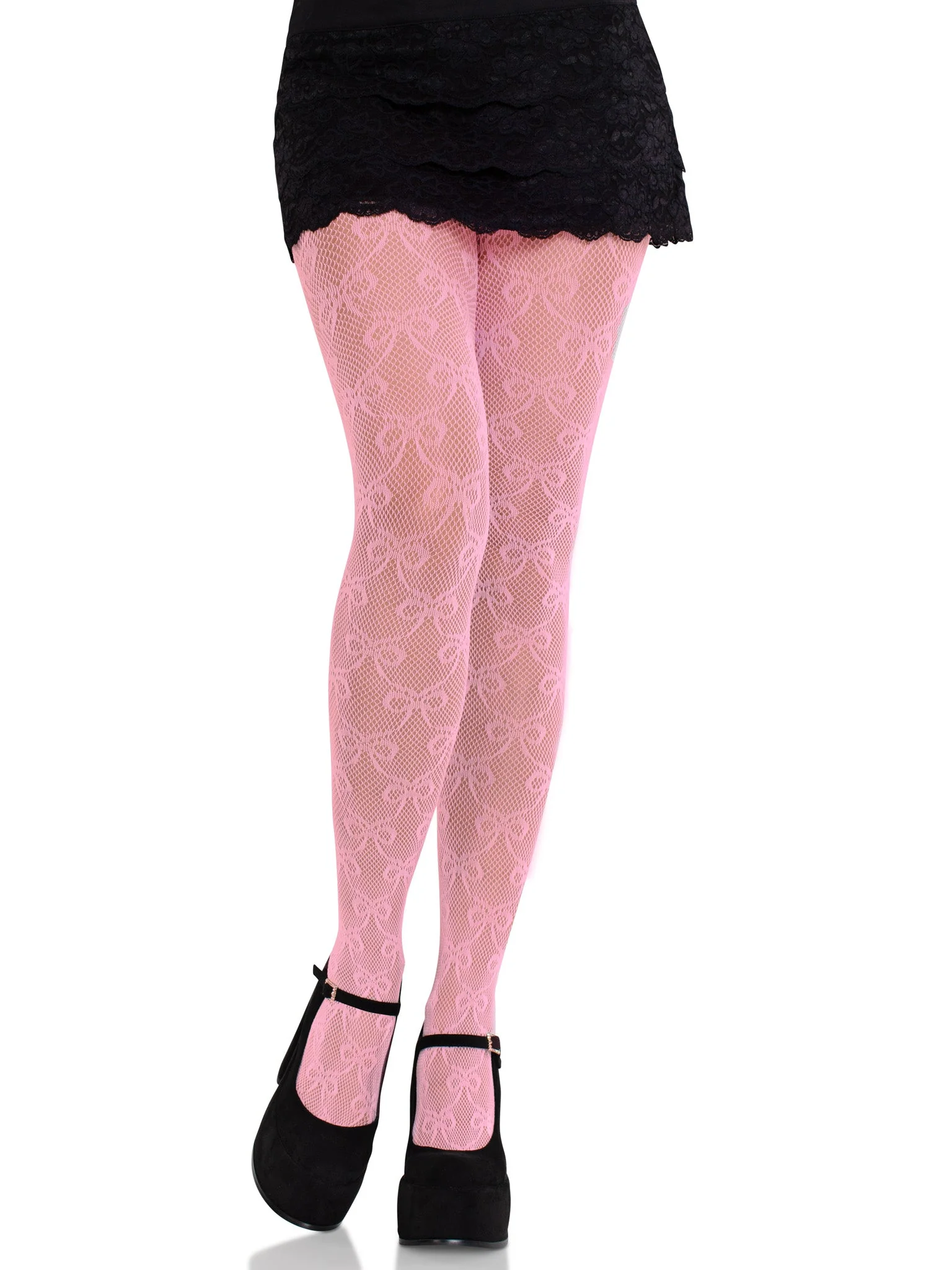 Bow Babe Net Tights - Image 8