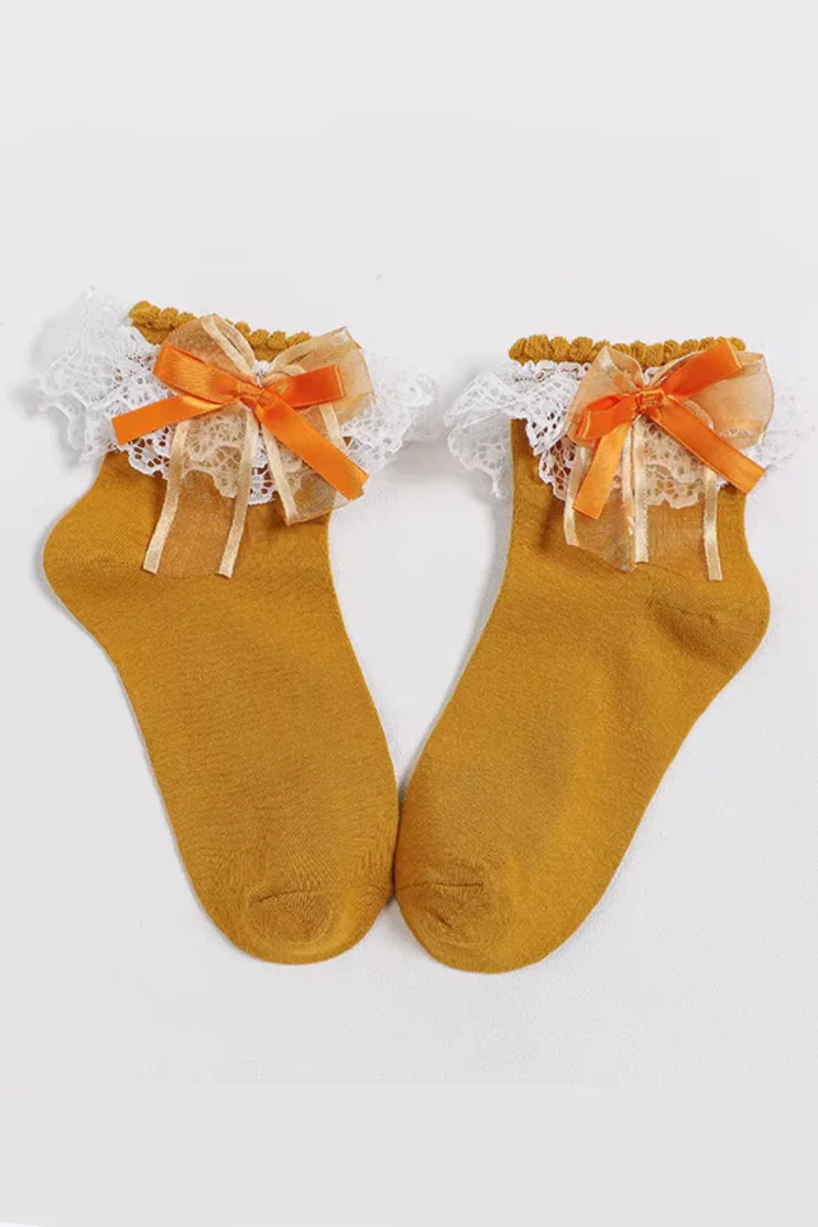 Bowey Lace Socks - Image 3