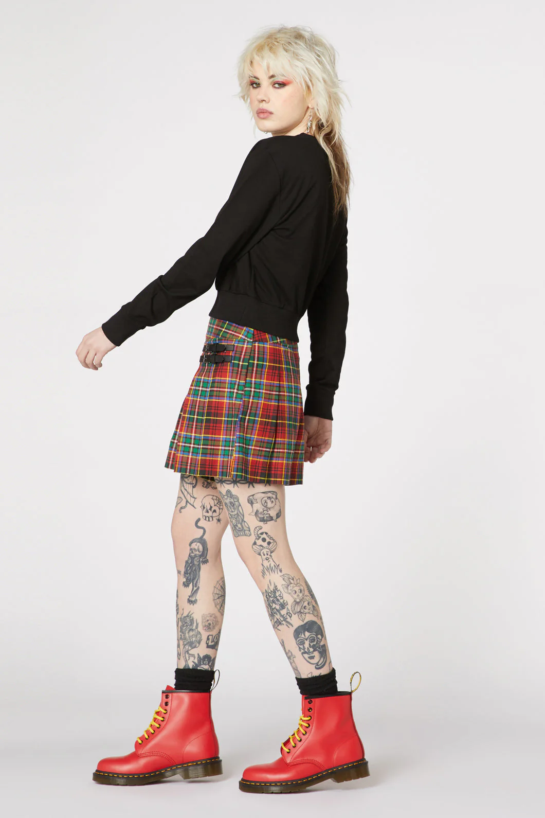 Brainz Boxy Crop Sweater - Image 4