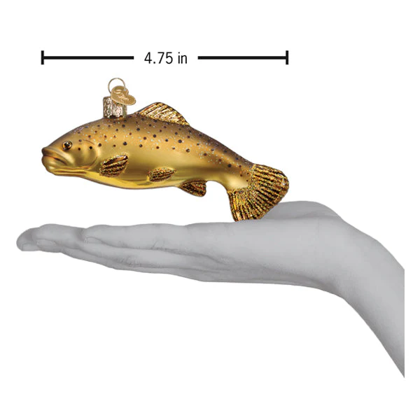 Brown Trout Ornament - Image 6