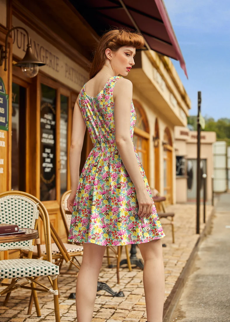 Bunnies Shorter Length Fit & Flare Dress - Image 3