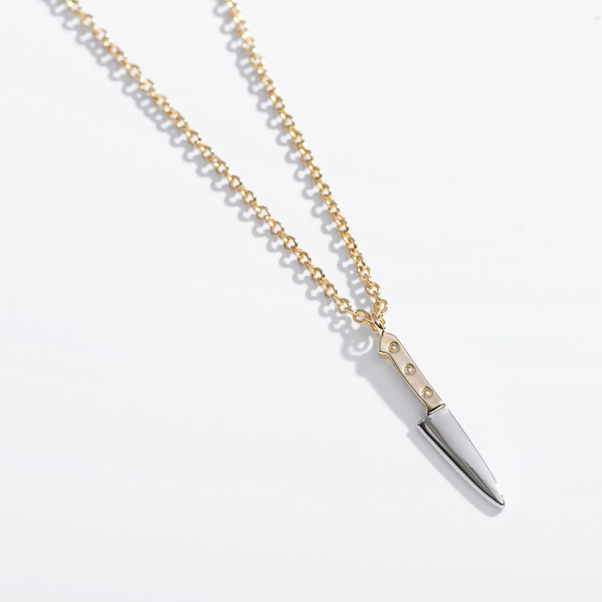 Butcher Knife Charm Necklace - Image 3