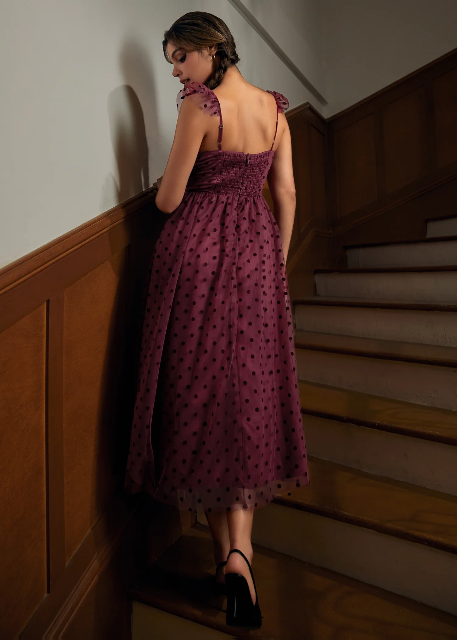 Midsummer Flutter Fit & Flare Dress - Image 2