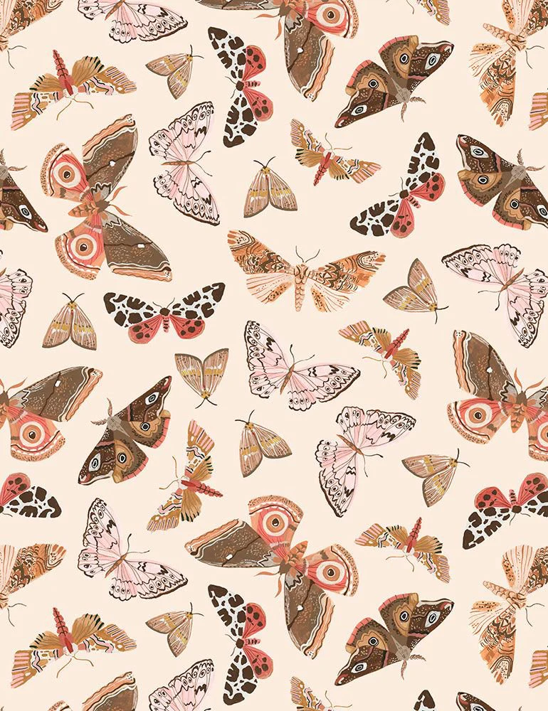 Butterfly Vintage Sleeveless Dress in Cream - Image 2