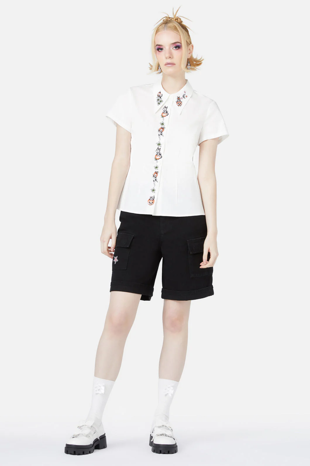 Butternut Embroidered Blouse - Image 3