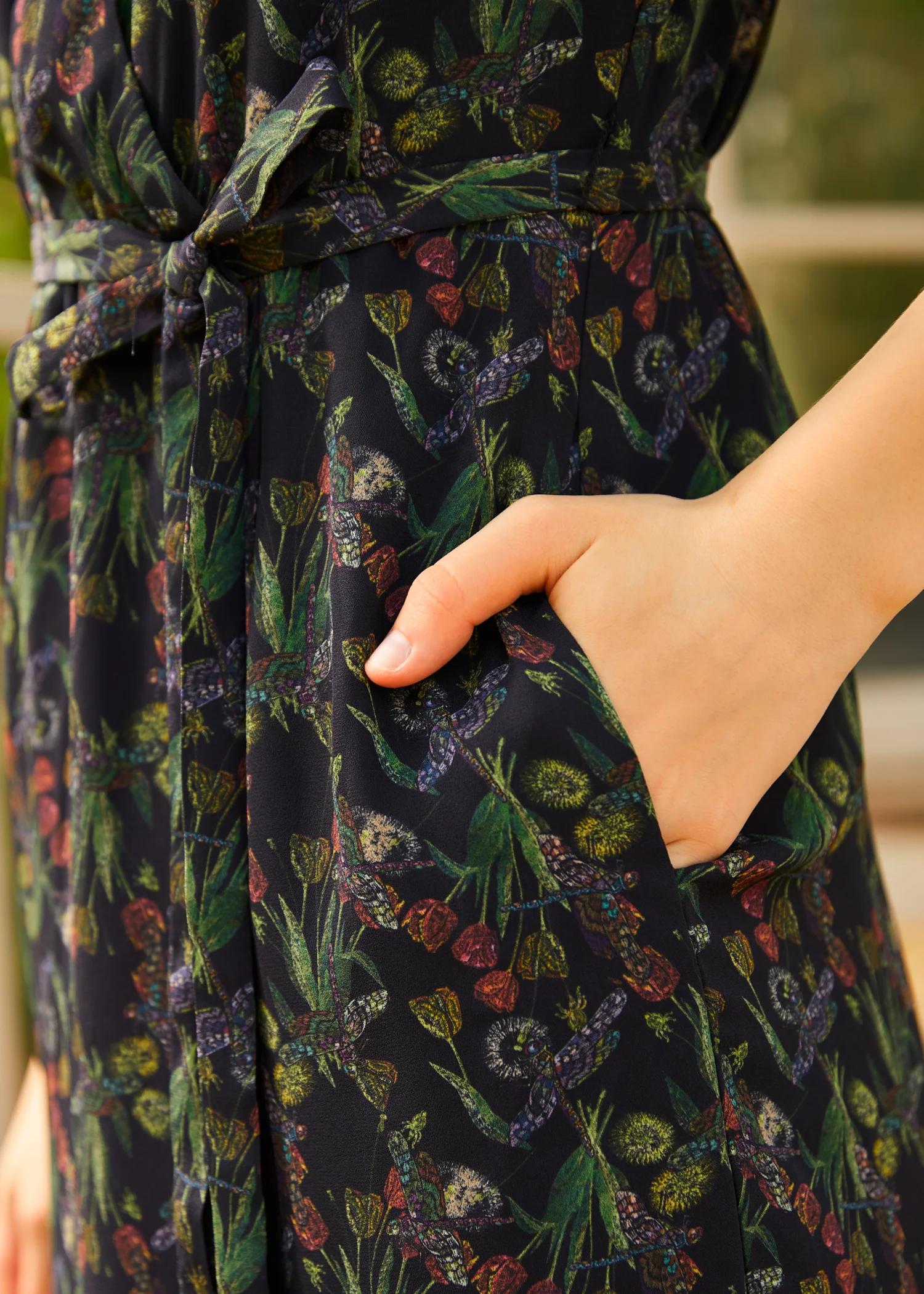 The Sunday Soirée Faux Wrap Dress - Image 4