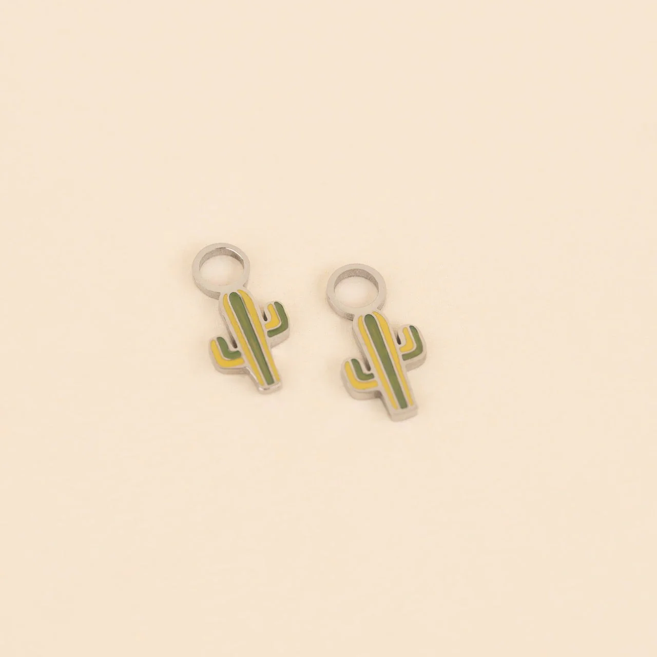 Cactus Huggie Hoop Charms - Image 3