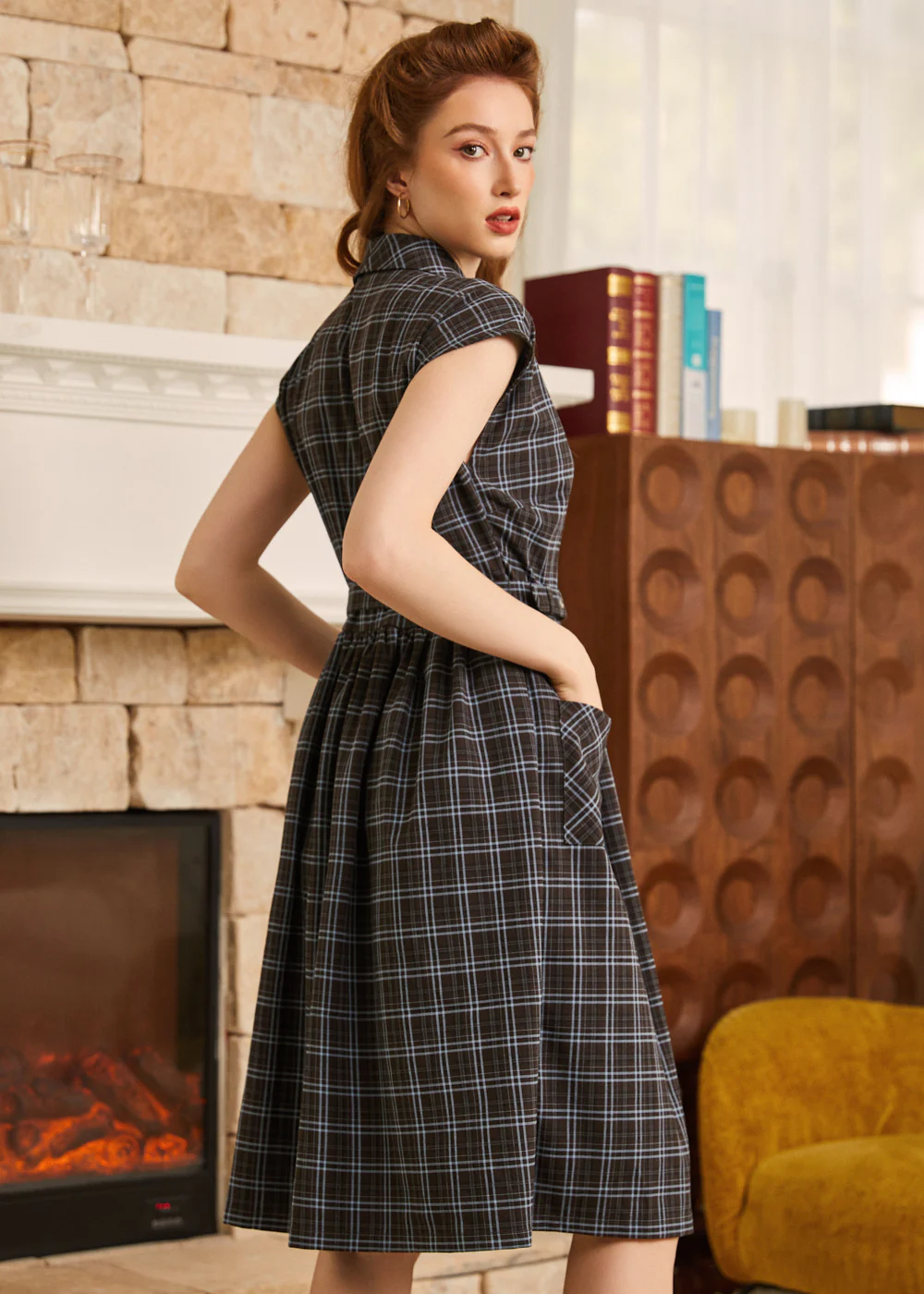 The Card Catalog Cutie Dress - Image 4