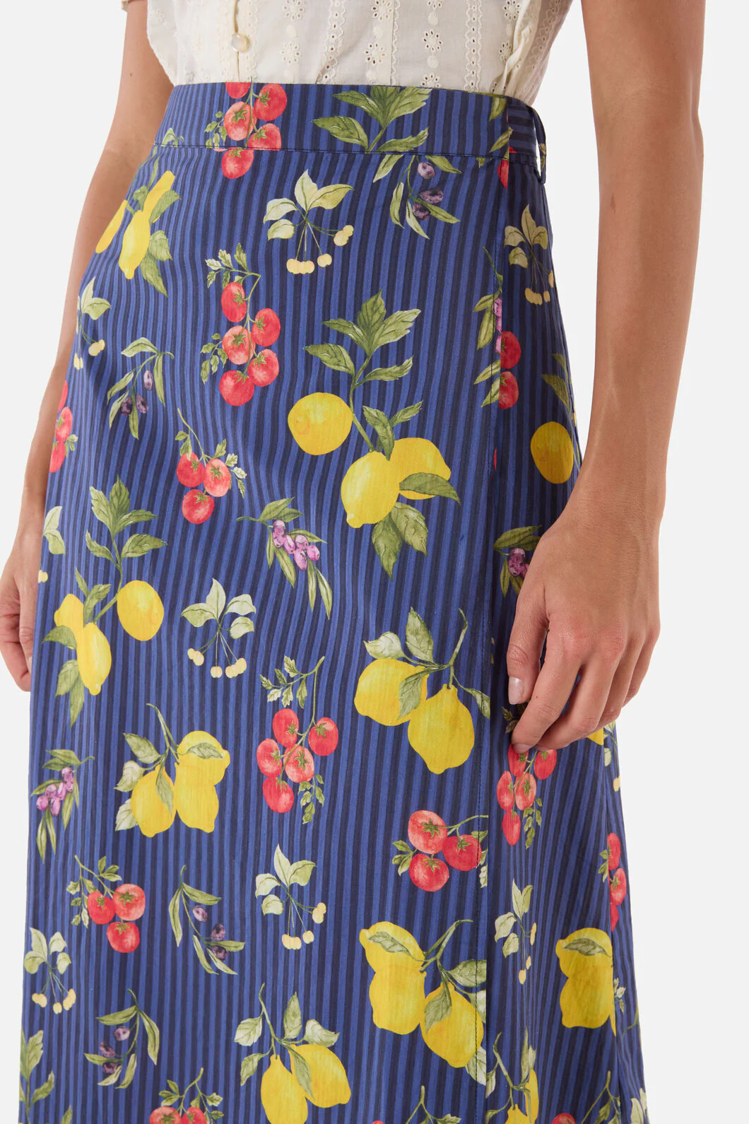 Carla Picnic Midi Wrap Skirt - Image 2