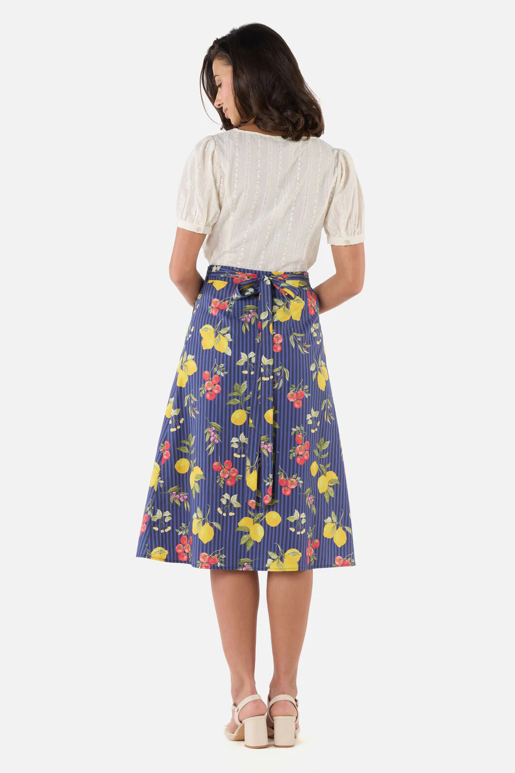 Carla Picnic Midi Wrap Skirt - Image 5