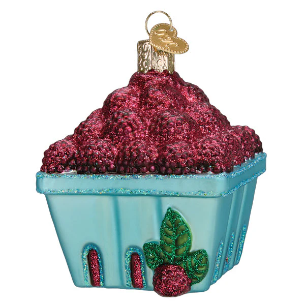 Carton Of Raspberries Ornament - Image 4