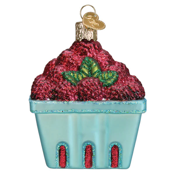 Carton Of Raspberries Ornament - Image 5