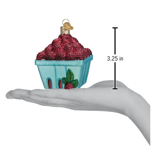 Carton Of Raspberries Ornament - Image 6