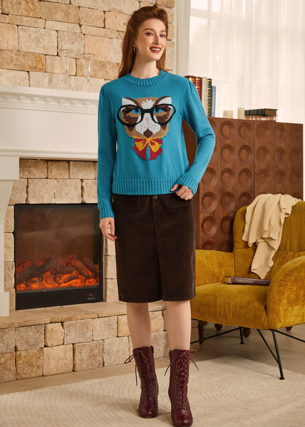 Notes of Nostalgia Crewneck Pullover - Image 5