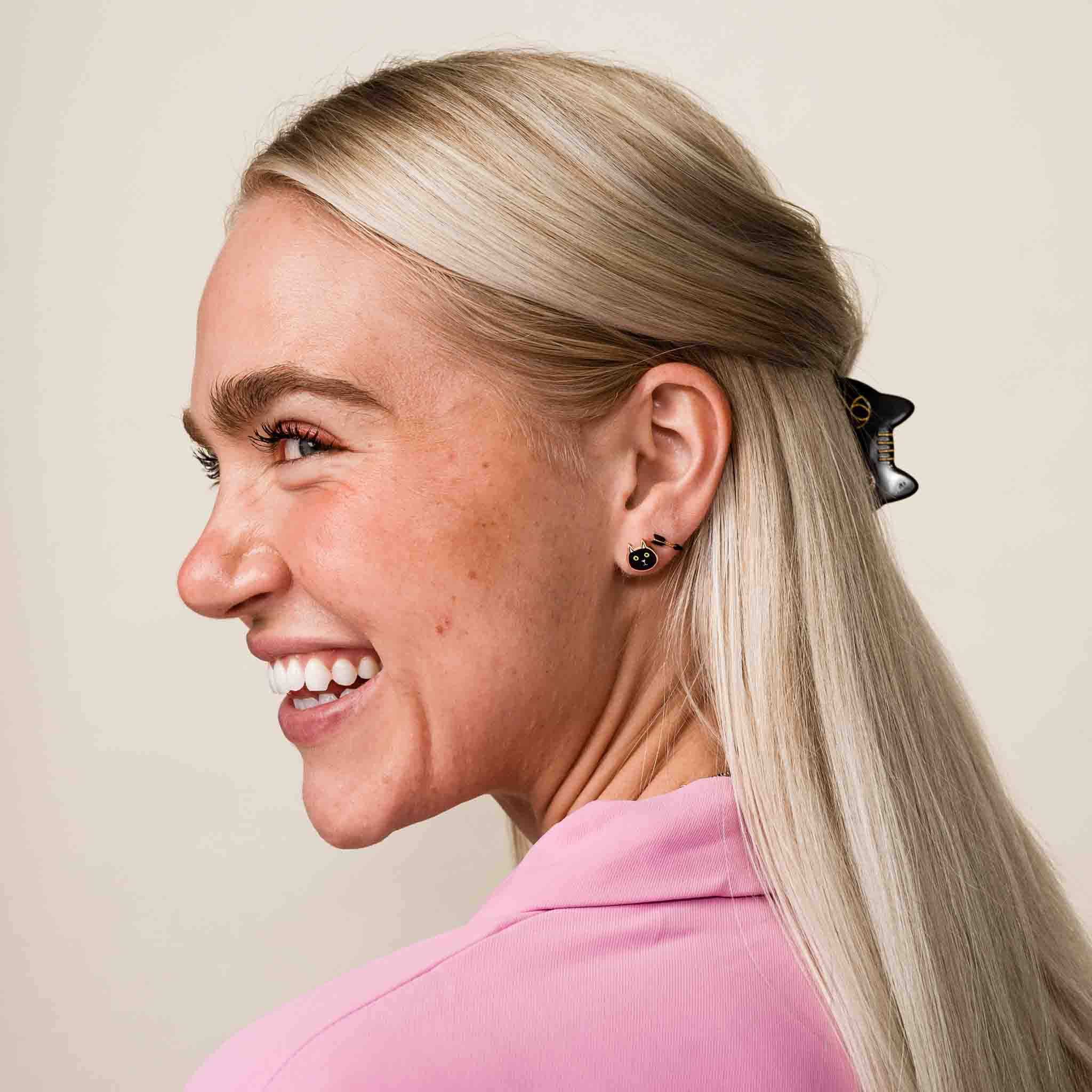 Cat Stud Earrings - Image 3