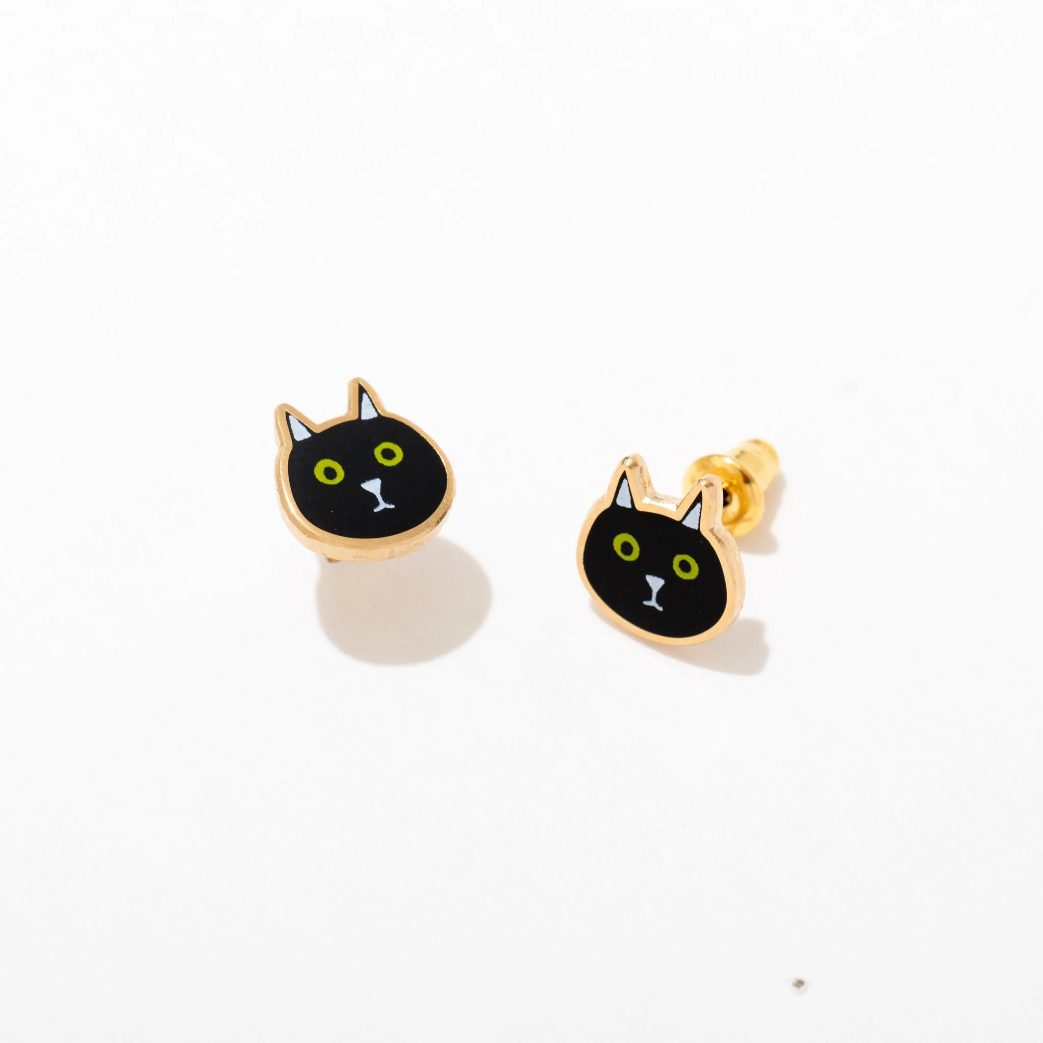 Cat Stud Earrings - Image 6