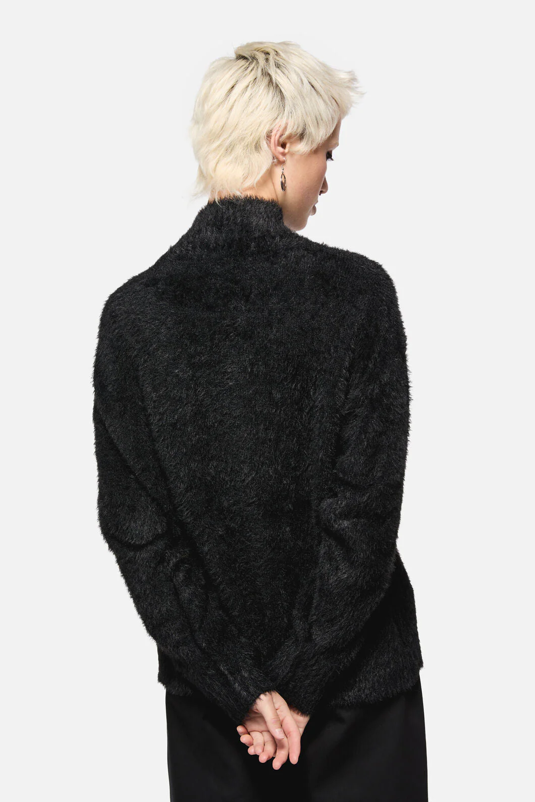 Catkins Boucle Knit Sweater - Image 4
