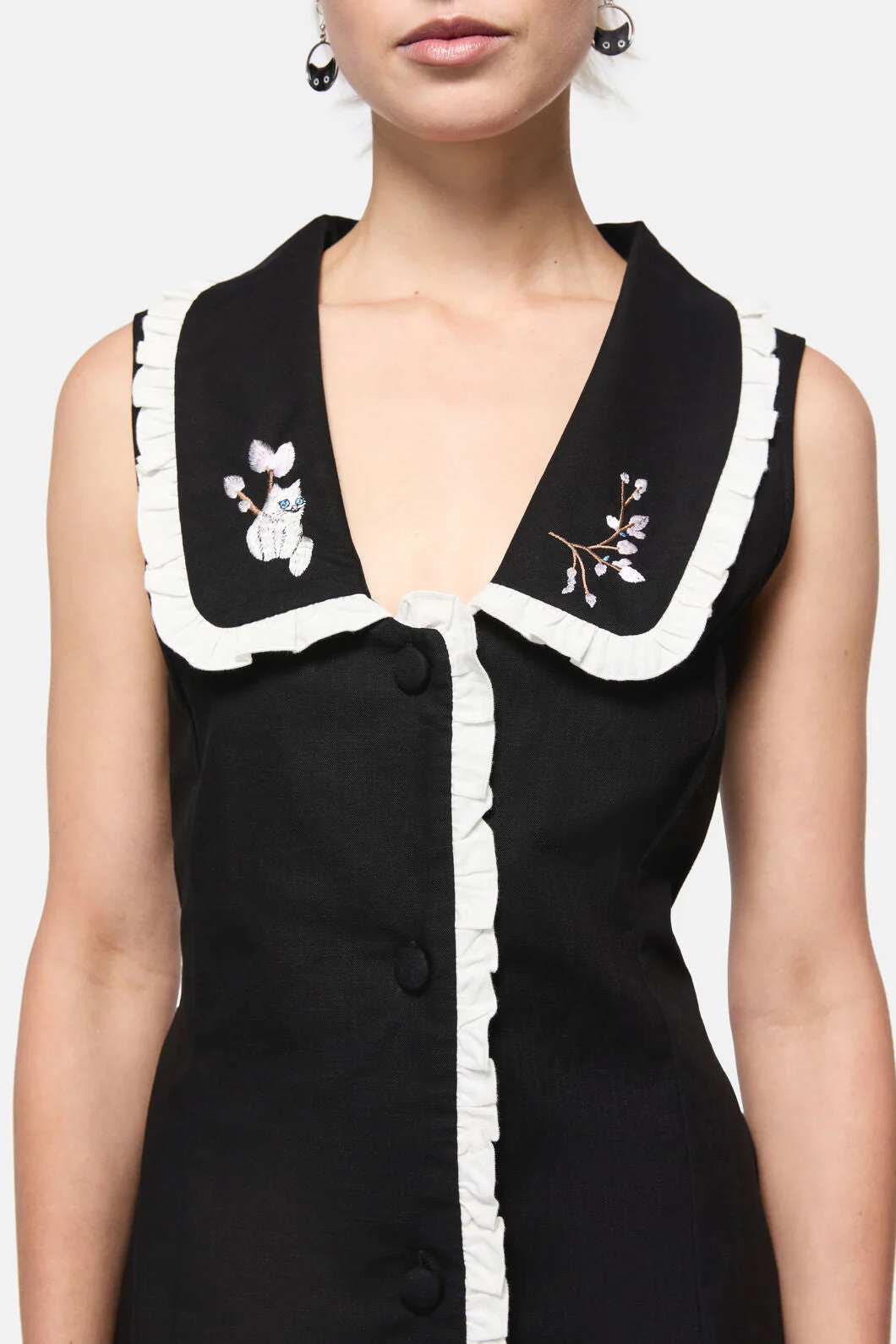Catkins Ruffle Pinny - Image 2