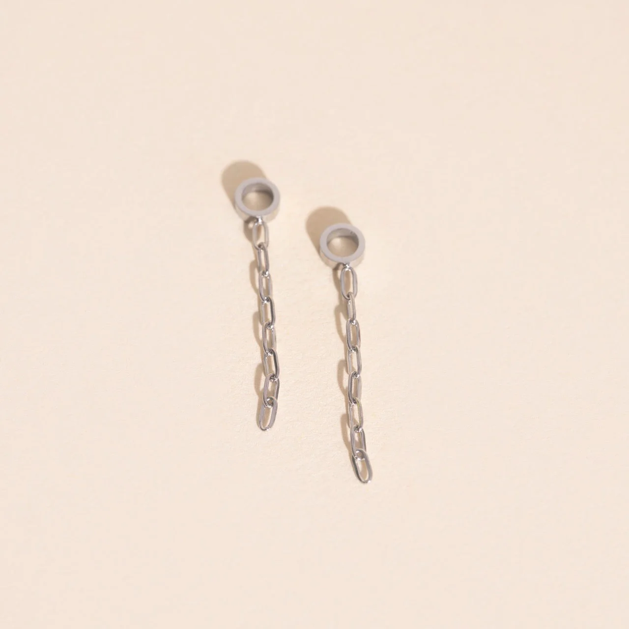 Chain Huggie Hoop Charms - Image 5