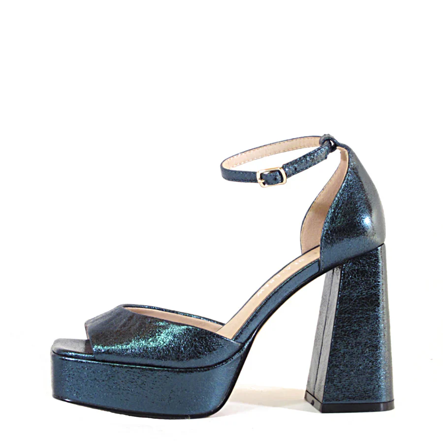 Chaser Metallic Platform Heels - Image 9