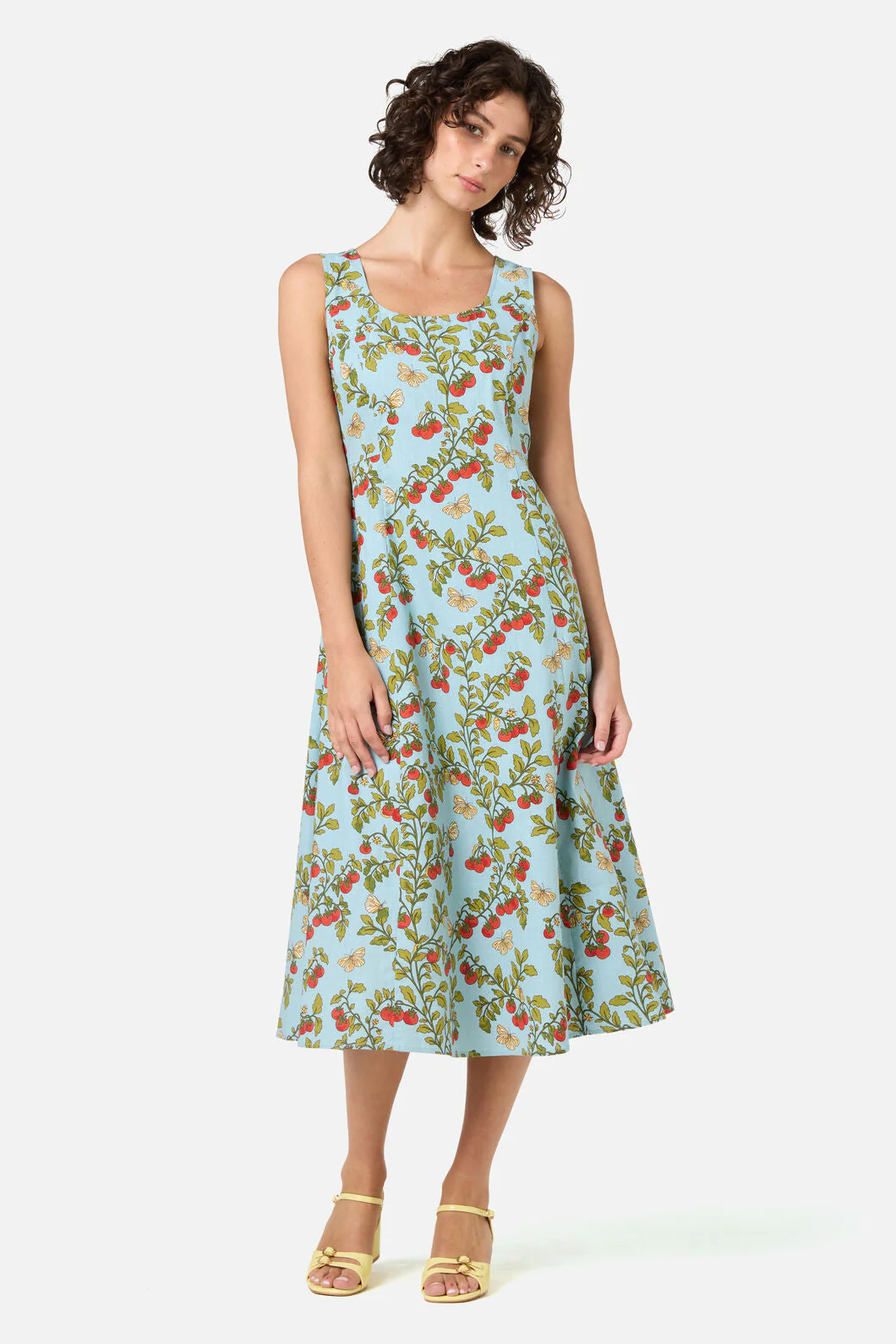 Cherry Tomatoes Midi Dress - Image 4