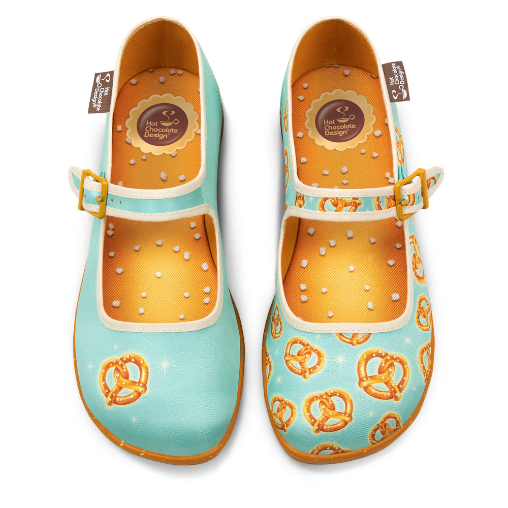 ChocolaticasĀ® Atomic Pretzel Women's Mary Jane Flat - Image 2