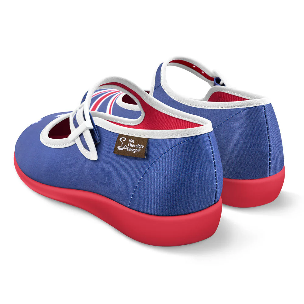 Chocolaticas® Australian Flag Women's Mary Jane Flat - Image 3