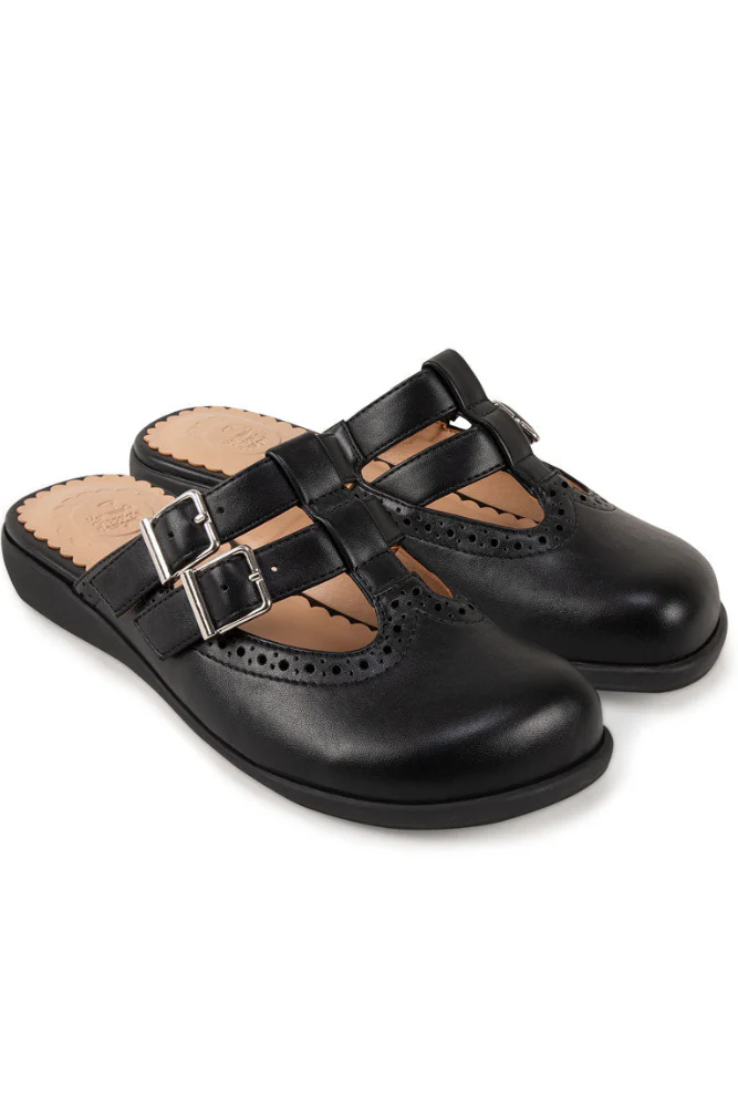 ChocolaticasĀ® Blackout Women's Clog - Image 3