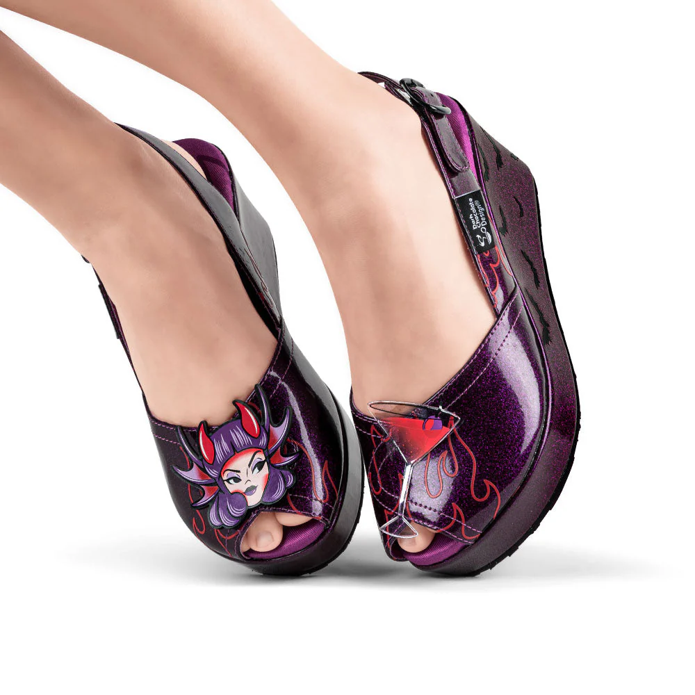 ChocolaticasĀ® Bloody Mary Women's Sandal - Image 5